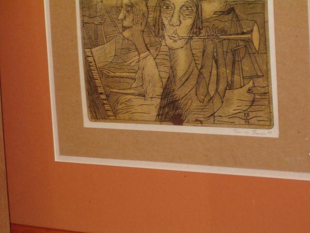 Painting - Very Nice Contemporary Engraving