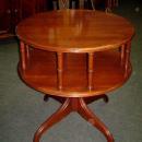 Antique 1900s English large Gallery Drum Table