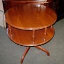 Antique 1900s English large Gallery Drum Table