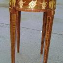 ADORABLE Marquetry Oval side Table Napoleon style