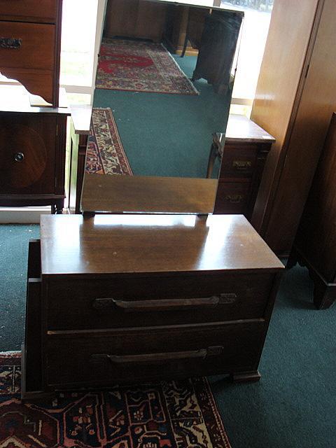 English Art Deco country Dressing Chest Table