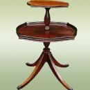 Antique English Two Tier Dumbwaiter Tables