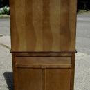 NO RESERVE!! English Dark Oak Dresser bookcase