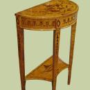 Stunning NapoleonIII Style Demi-lune Console Table