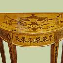 Stunning NapoleonIII Style Demi-lune Console Table