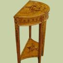 Stunning NapoleonIII Style Demi-lune Console Table