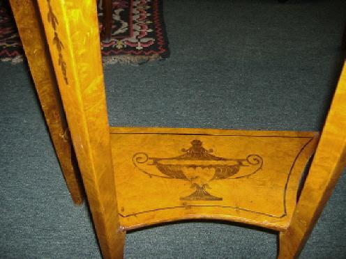 Stunning NapoleonIII Style Demi-lune Console Table