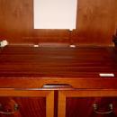 SUPERB Quality inlaid mahog. entertainment cabinet
