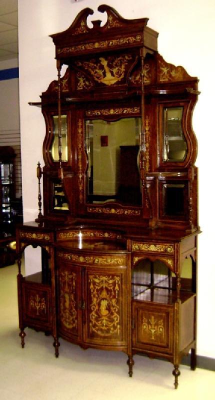 MAJESTIC!!! English Edwardian 19th C. Sideboard