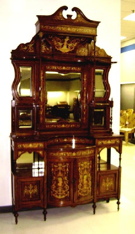 MAJESTIC!!! English Edwardian 19th C. Sideboard