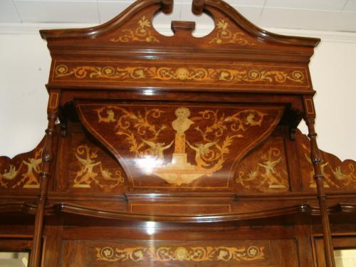 MAJESTIC!!! English Edwardian 19th C. Sideboard