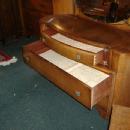 Amazing ART DECO 1930 Large Oak Vanity