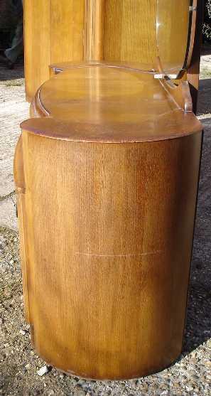 Amazing ART DECO 1930 Large Oak Vanity