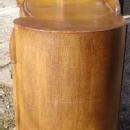 Amazing ART DECO 1930 Large Oak Vanity