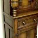 MONUMENTAL!! English solid oak court cupboard