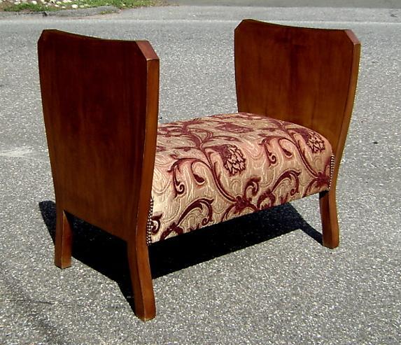 Wonderful 1930's Period Art Deco French bench