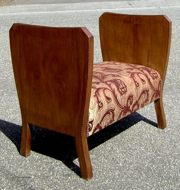 Wonderful 1930's Period Art Deco French bench
