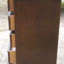 period 1930s Art Deco oak chest of drawers / bureau