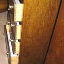 period 1930s Art Deco oak chest of drawers / bureau