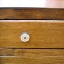 period 1930s Art Deco oak chest of drawers / bureau
