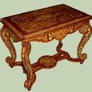 Full Marquetry Louis XIV style centre table