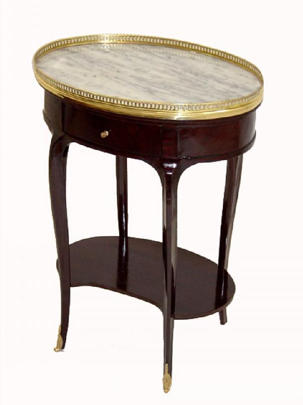 Aristocratic Marble & brass TOP Louis XV table