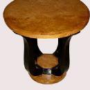 Large Art Deco style forms round side table