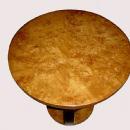 Large Art Deco style forms round side table