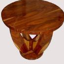 Classic LARGE Art Deco style round rosewood table