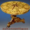 VERY BEST!!! Biedermeier style marquetry table