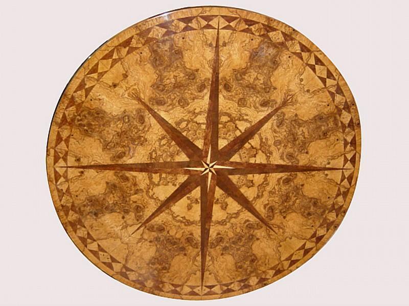 VERY BEST!!! Biedermeier style marquetry table