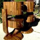 Unbelievable Art work PAIR Art Deco style commodes