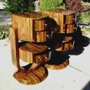 Unbelievable Art work PAIR Art Deco style commodes
