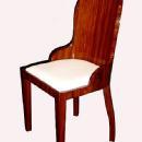 Superb set of FOUR Art Deco style Rosewood chairs