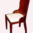 Superb set of FOUR Art Deco style Rosewood chairs