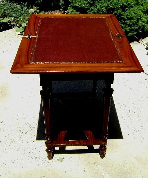 EXQUISITELY refined Louis XVI style game table