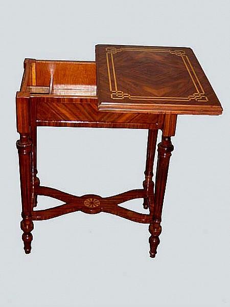 EXQUISITELY refined Louis XVI style game table