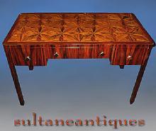 PUREST Classic Art Deco style parquetry Desk