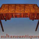 PUREST Classic Art Deco style parquetry Desk