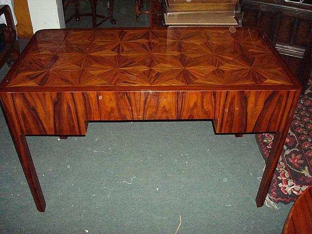 PUREST Classic Art Deco style parquetry Desk