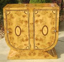 GORGEOUS Elm Inlaid Buffet Art Deco style