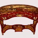 STUNNING kidney shaped Empire style lady's desk
