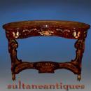 STUNNING kidney shaped Empire style lady's desk