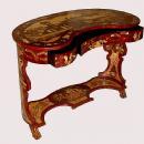 STUNNING kidney shaped Empire style lady's desk