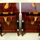 EXTRAORDINARY Pair of Biedermeier style commodes