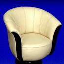 FABULOUS!! PAIR of Tulip Art Deco style chairs