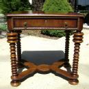 STUNNING Italian Tuscany Style Bobbin legsTable