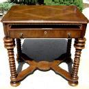 STUNNING Italian Tuscany Style Bobbin legsTable