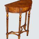 QUALITY PAIR Birds eye Maple Victorian style consoles