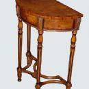 QUALITY PAIR Birds eye Maple Victorian style consoles